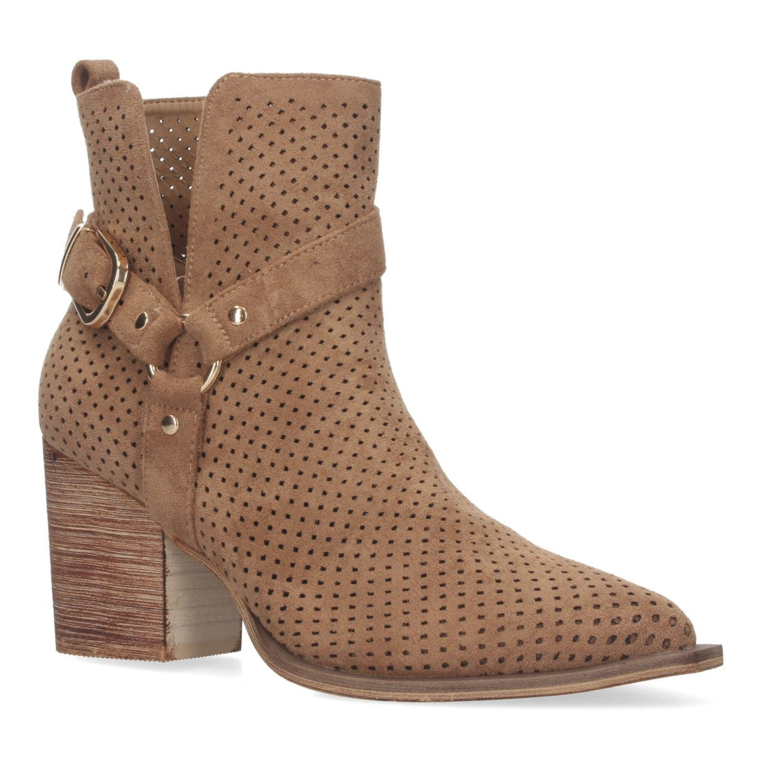Botines de mujer con tacón campero elegantes