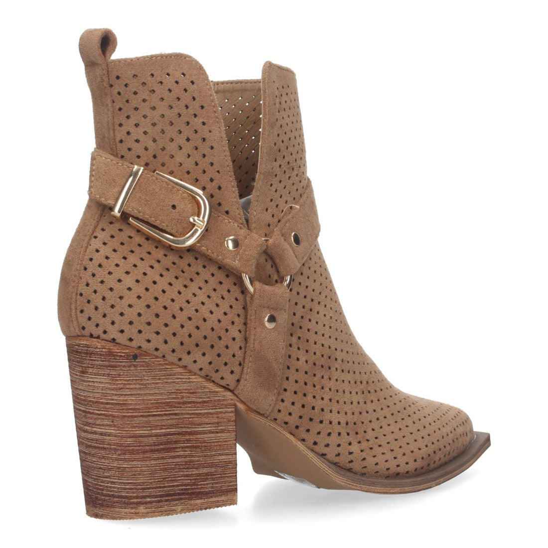 Botines de mujer con tacón campero elegantes