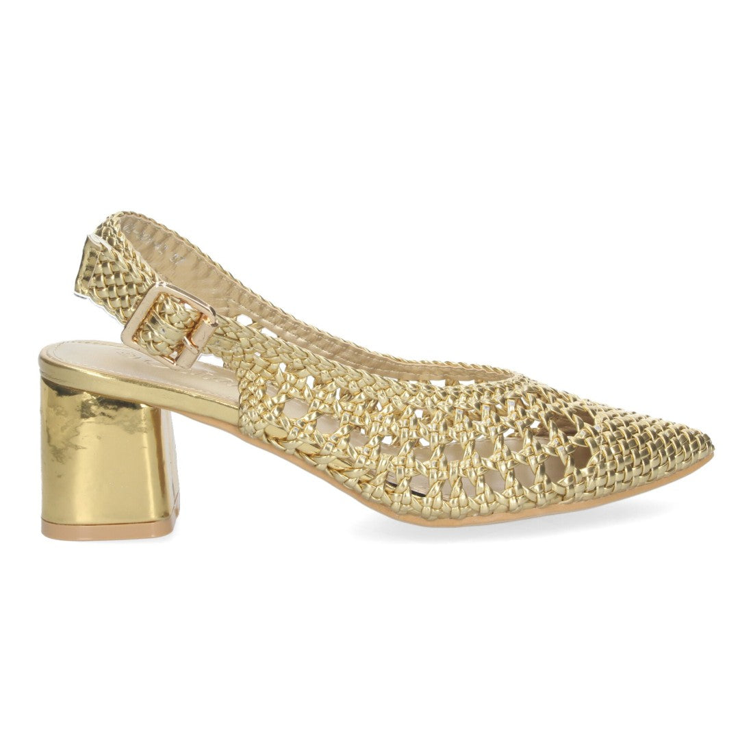 Zapato de tacón de mujer de punta fina