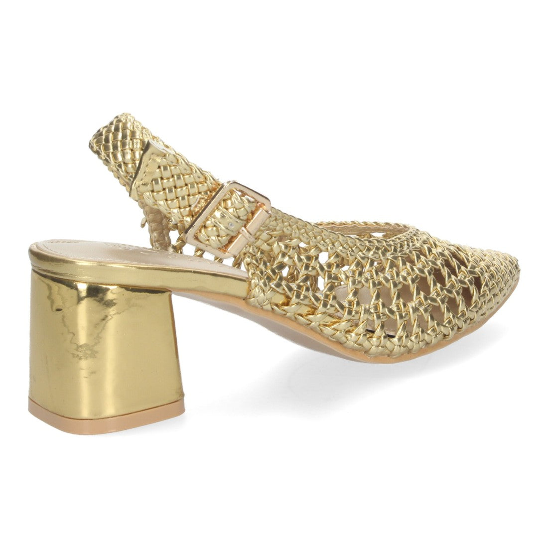 Zapato de tacón de mujer de punta fina