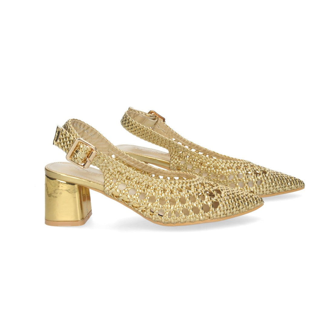Zapato de tacón de mujer de punta fina