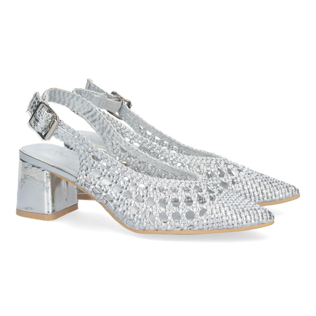 Zapato de tacón de mujer de punta fina