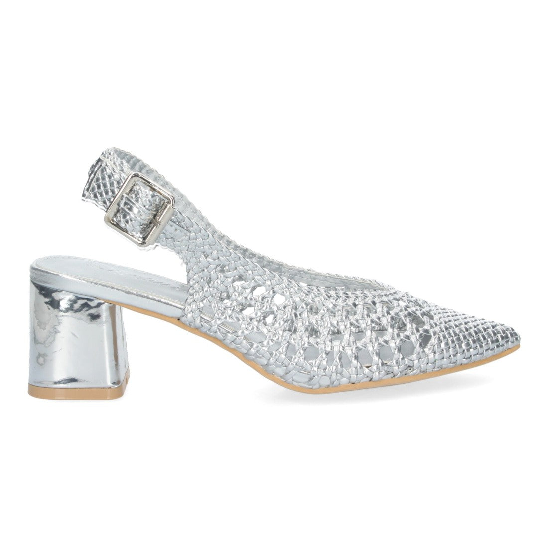Zapato de tacón de mujer de punta fina