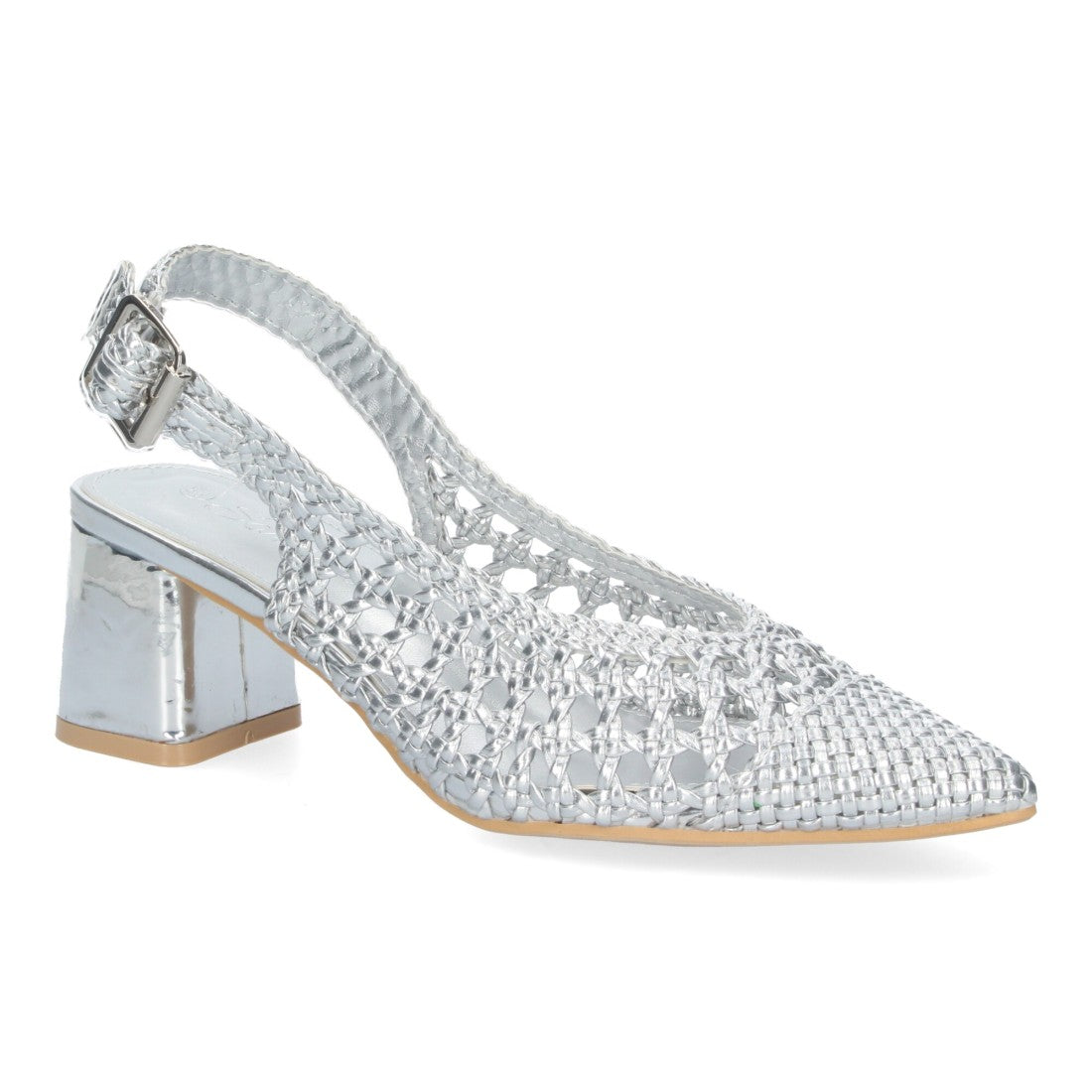 Zapato de tacón de mujer de punta fina
