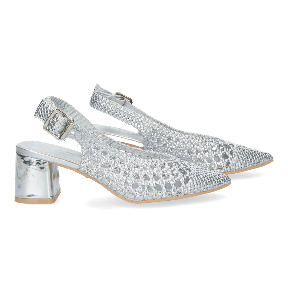 Zapato de tacón de mujer de punta fina