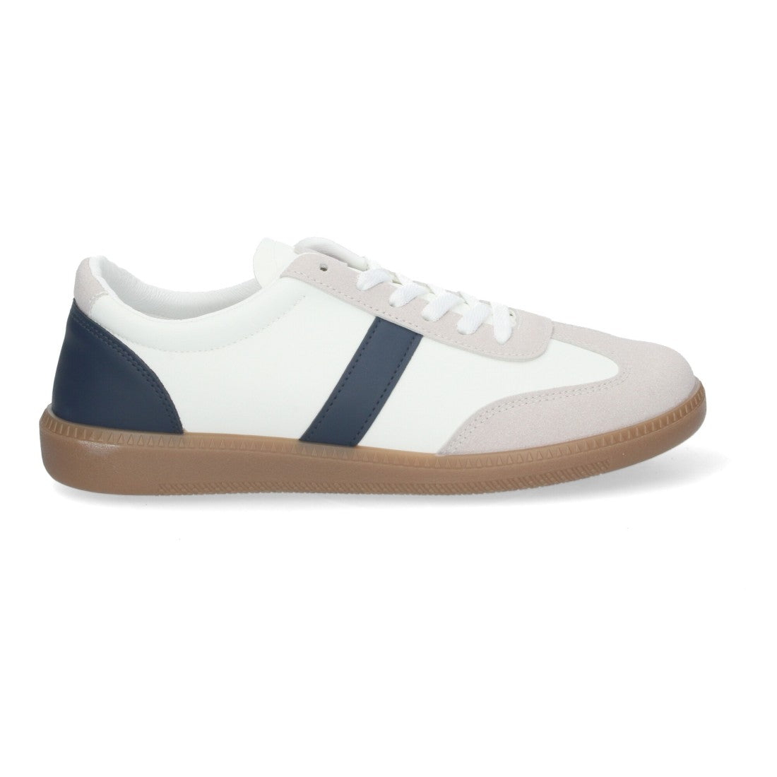 Zapatillas deportivas elegantes planas de hombre