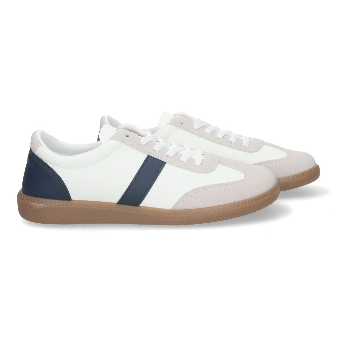 Zapatillas deportivas elegantes planas de hombre