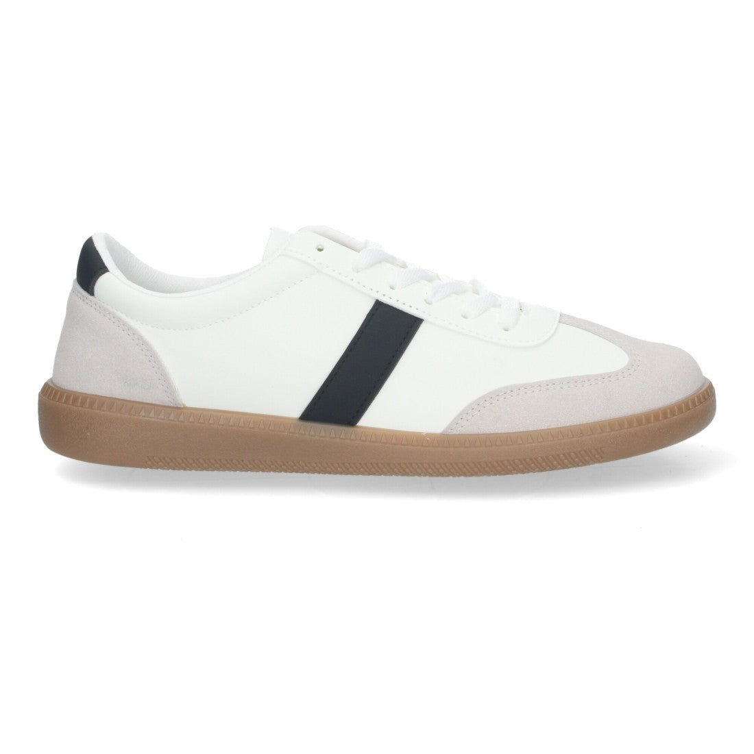 Zapatillas deportivas elegantes planas de hombre