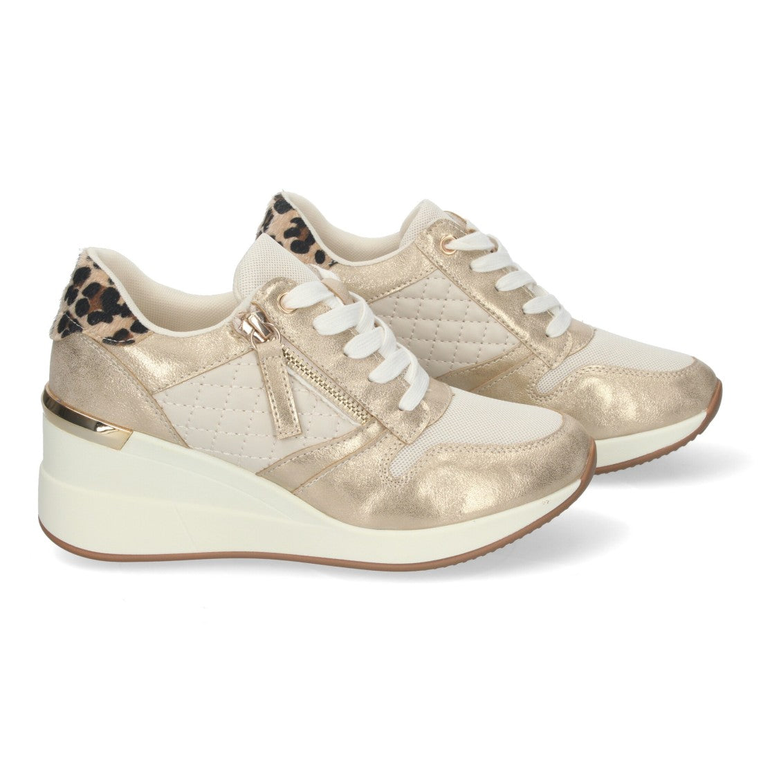 Zapatilla de mujer con cuña