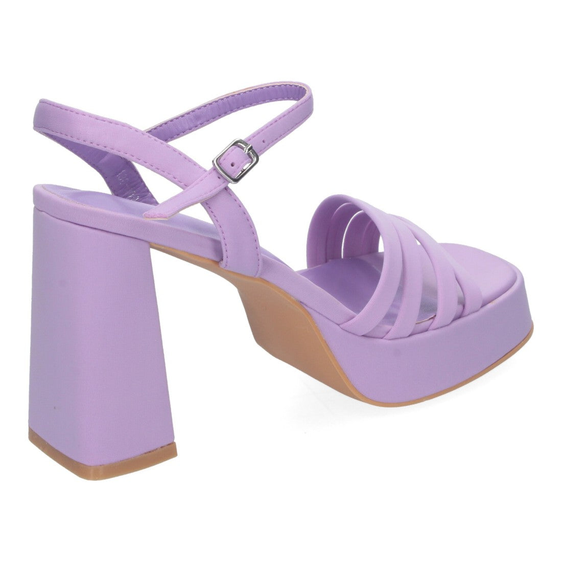 Sandalias elegantes de fiesta con tacón alto y plataforma