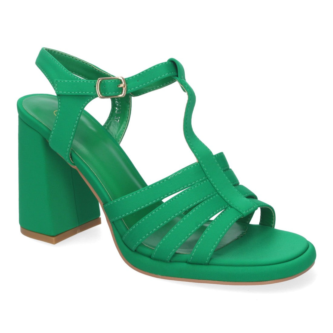 Sandalias elegantes de tacón alto