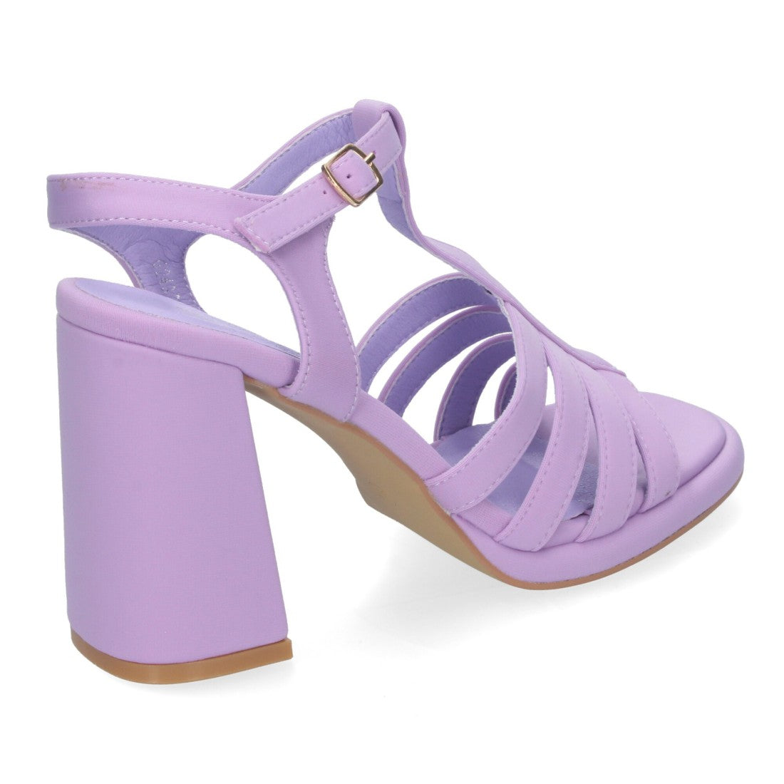 Sandalias elegantes de tacón alto