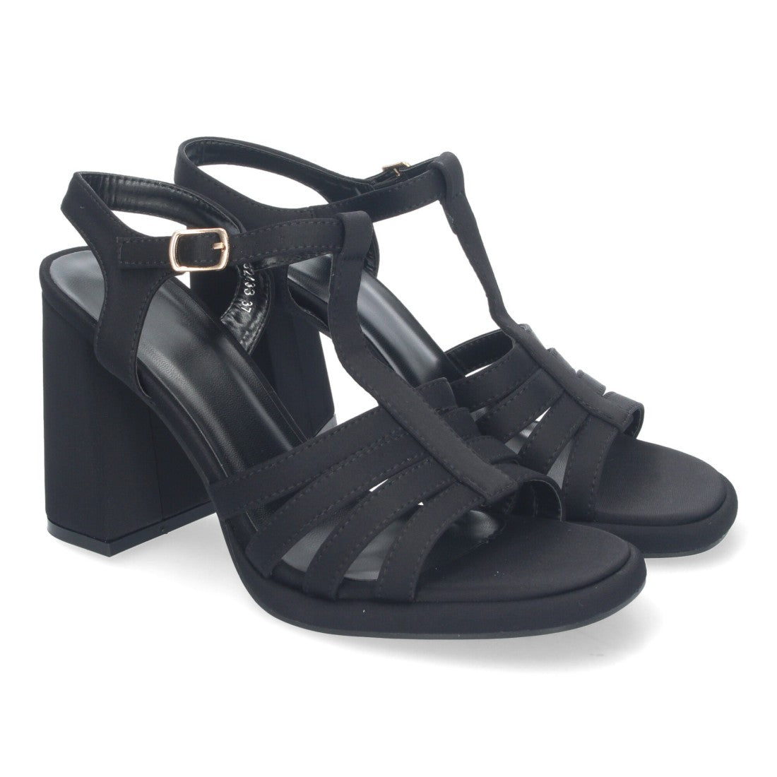 Sandalias elegantes de tacón alto
