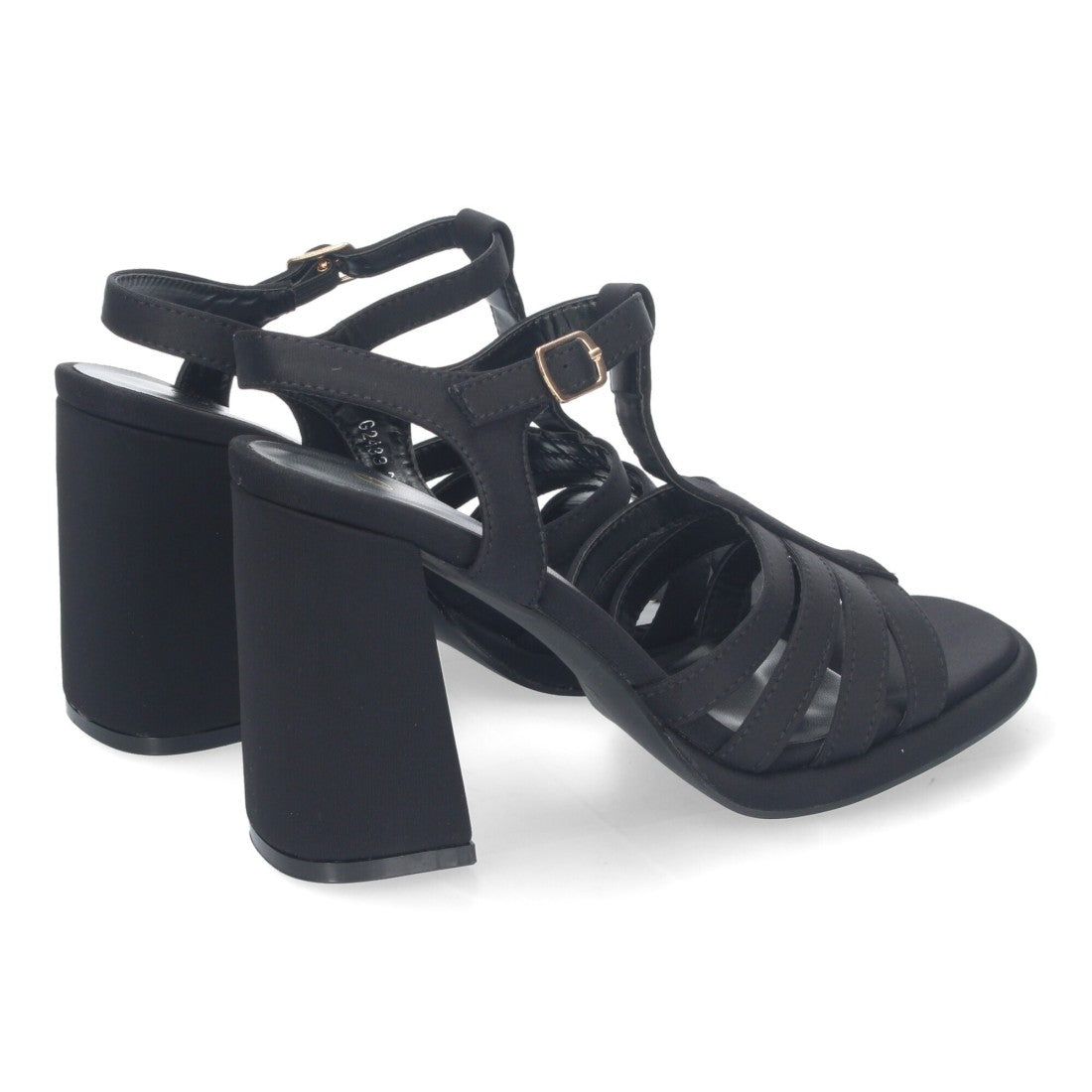 Sandalias elegantes de tacón alto