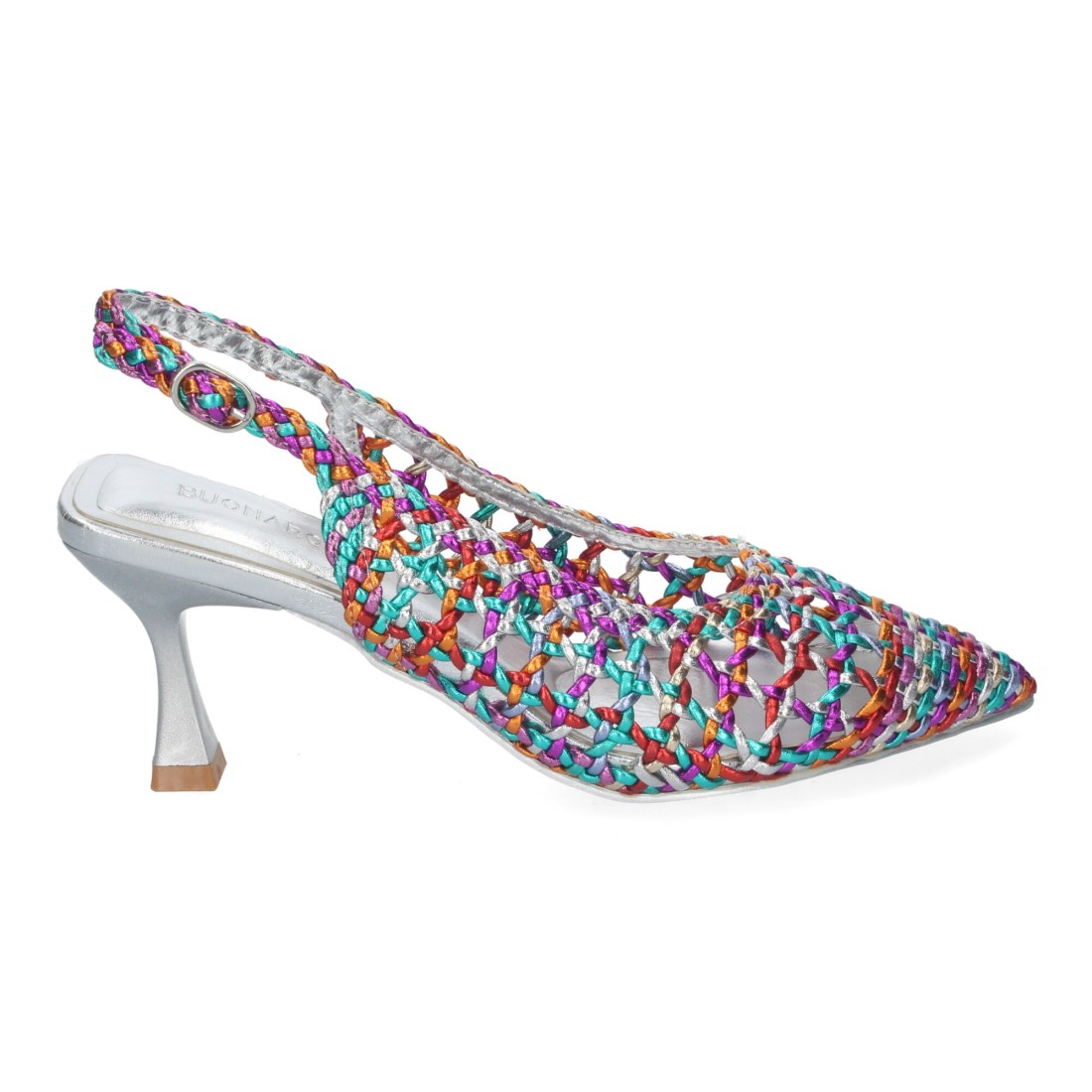 Zapato de tacón fino de mujer de punta fina