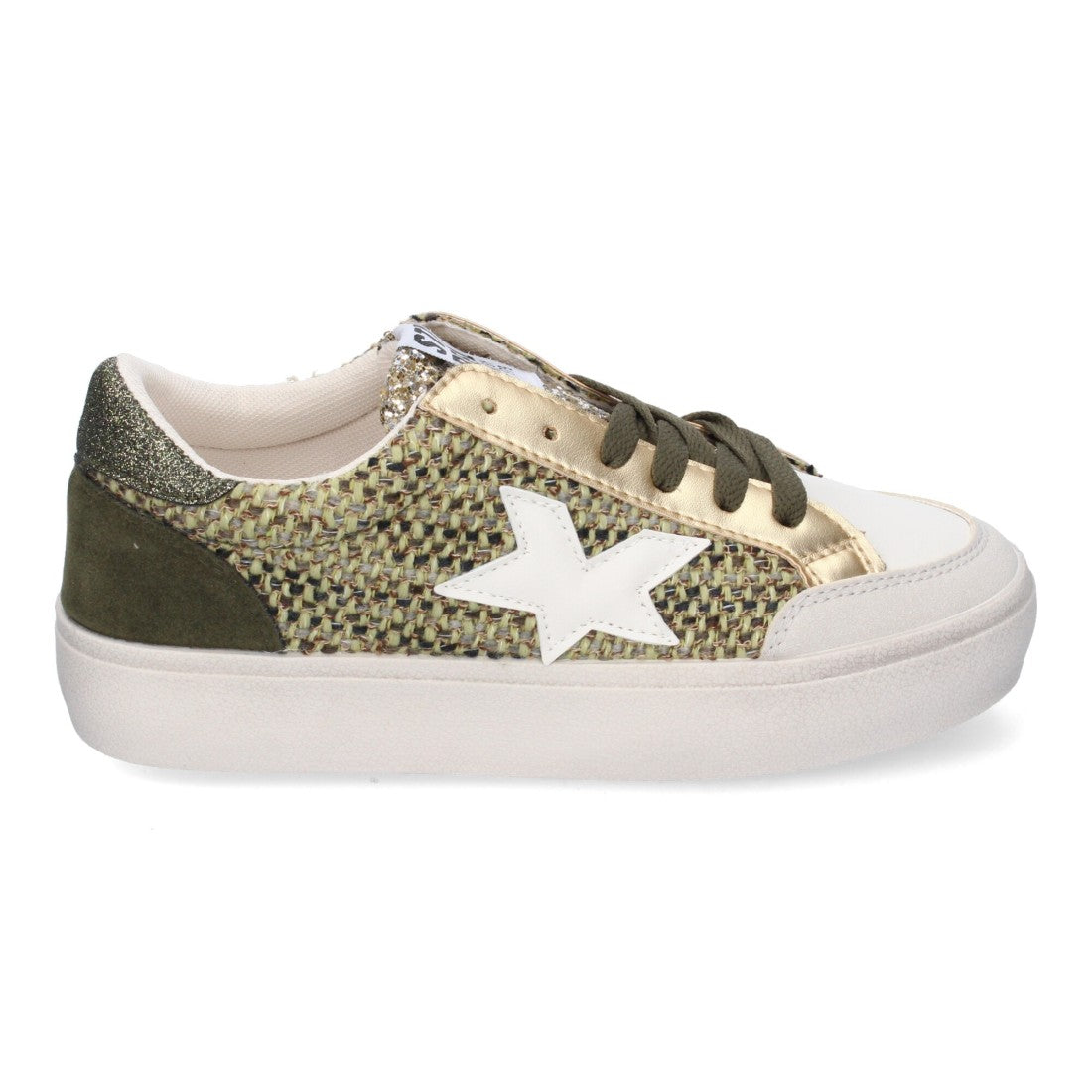 Zapatillas casual de mujer - Verde (Ref. 9015)