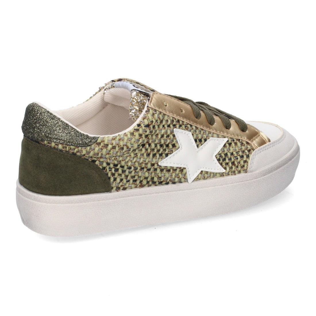 Zapatillas casual de mujer - Verde (Ref. 9015)