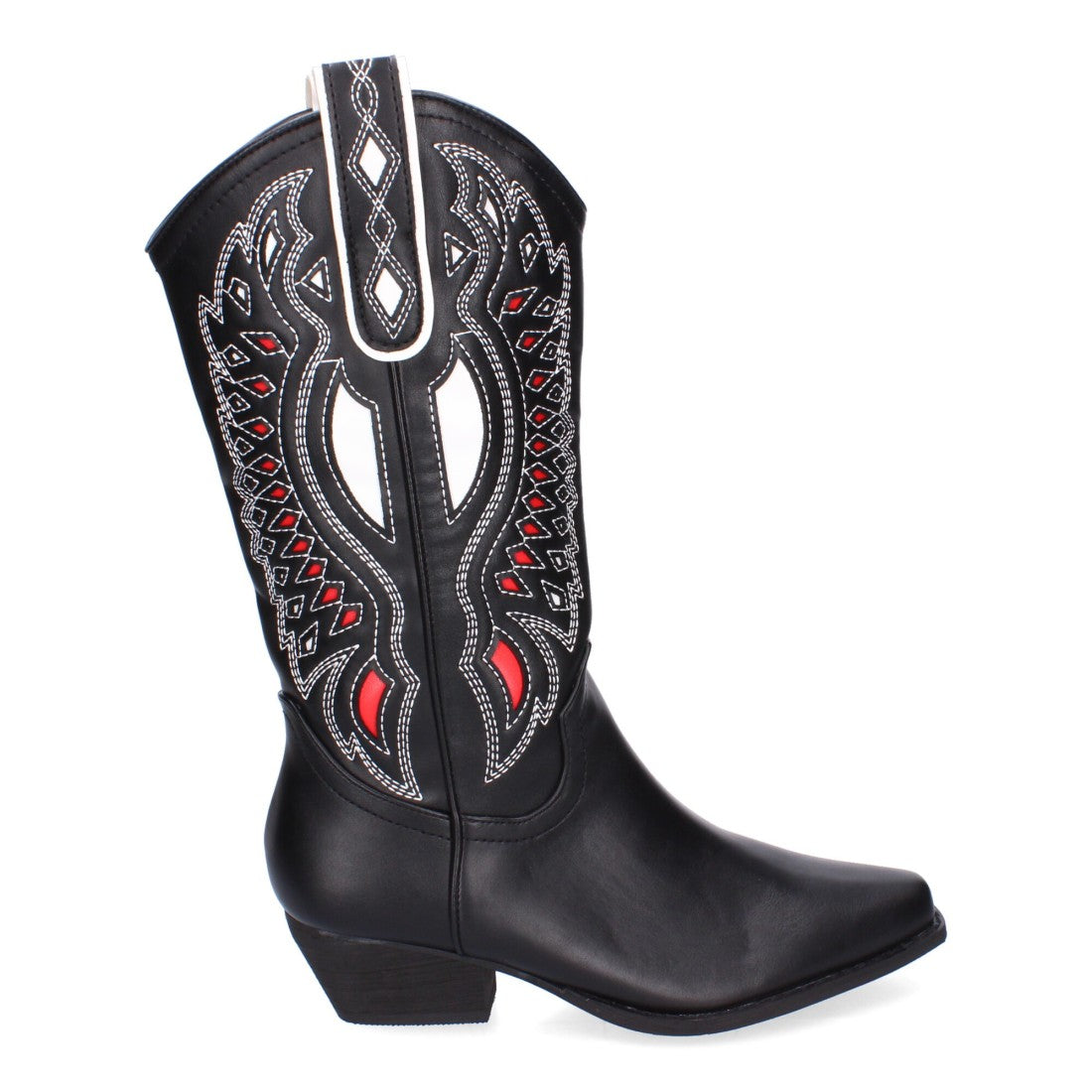 Botas cowboy de mujer - Negro (Ref. A-3304)