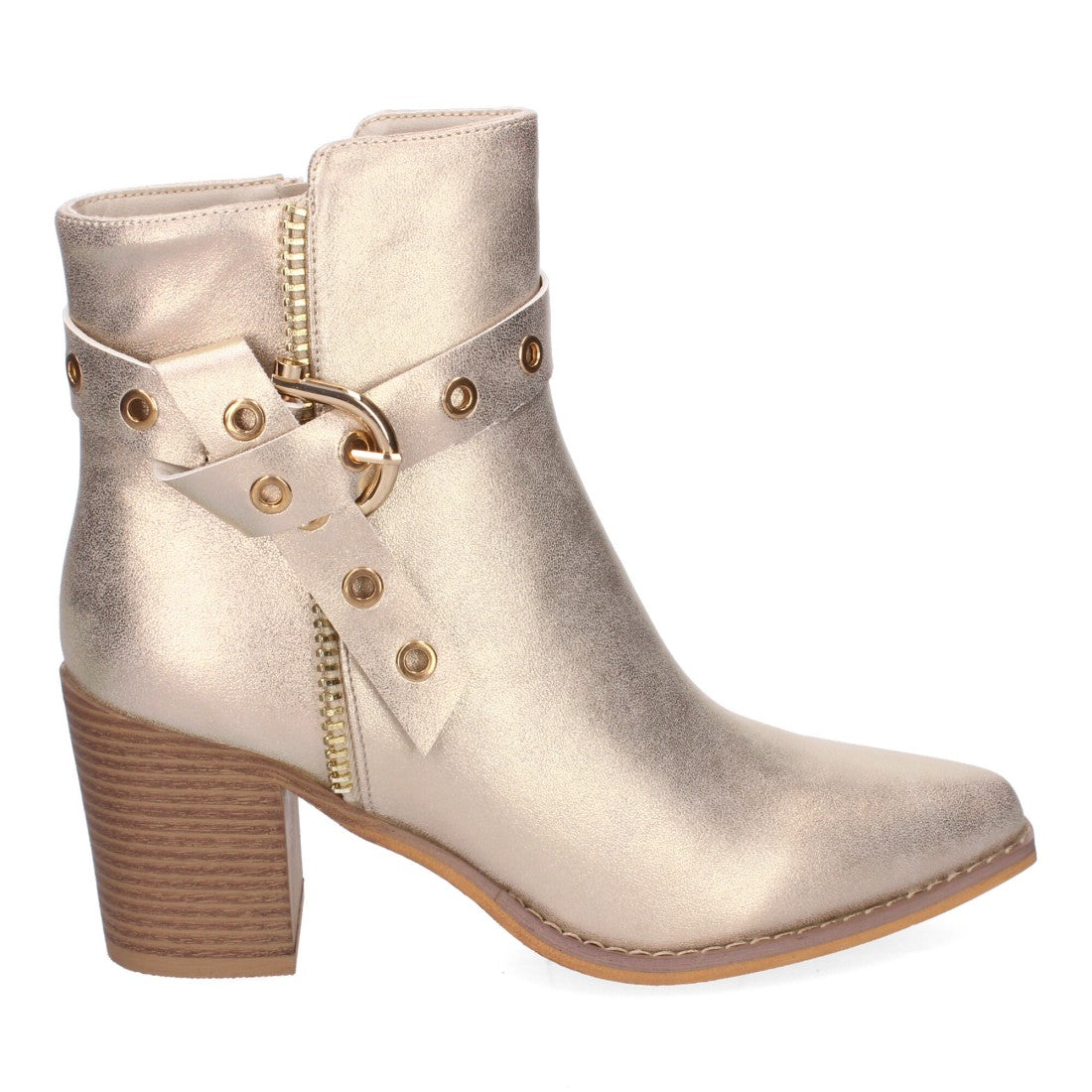 Botines de tacón de mujer