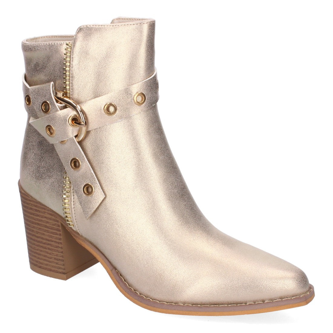 Botines de tacón de mujer