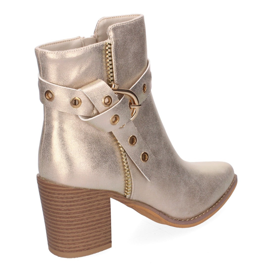 Botines de tacón de mujer