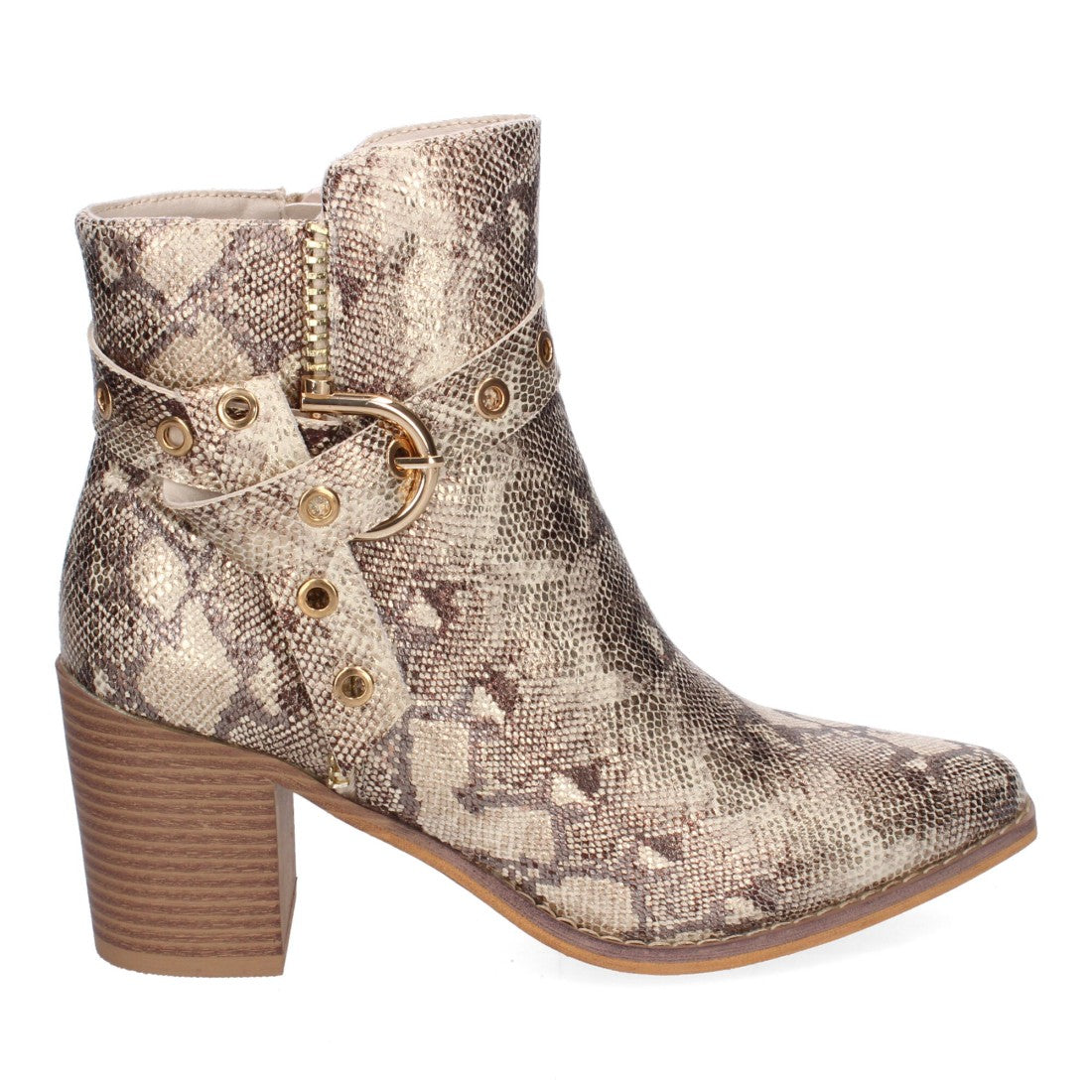 Botines de tacón de mujer