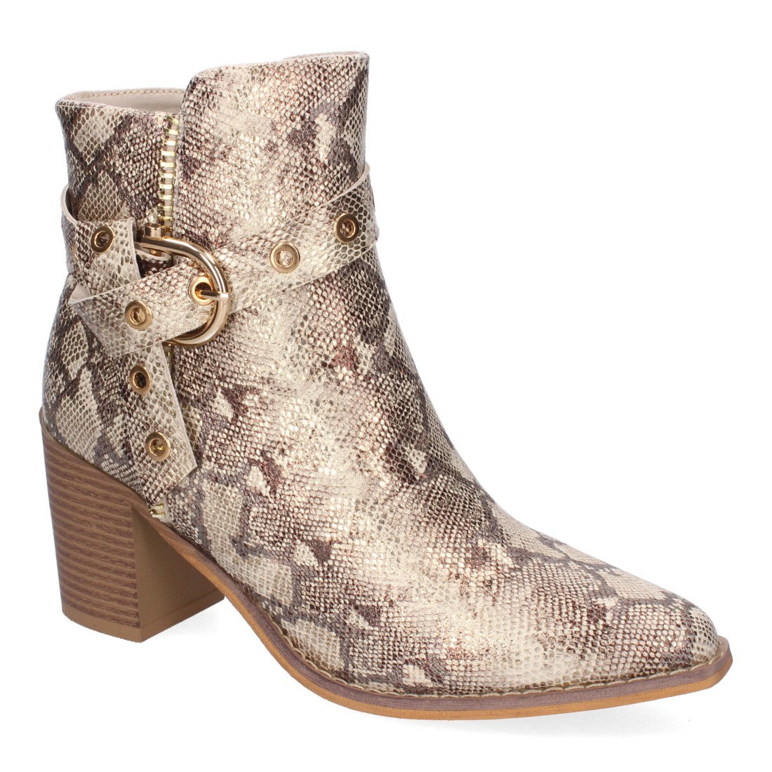 Botines de tacón de mujer