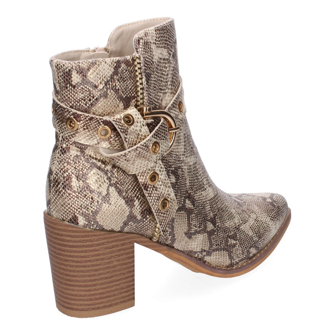 Botines de tacón de mujer