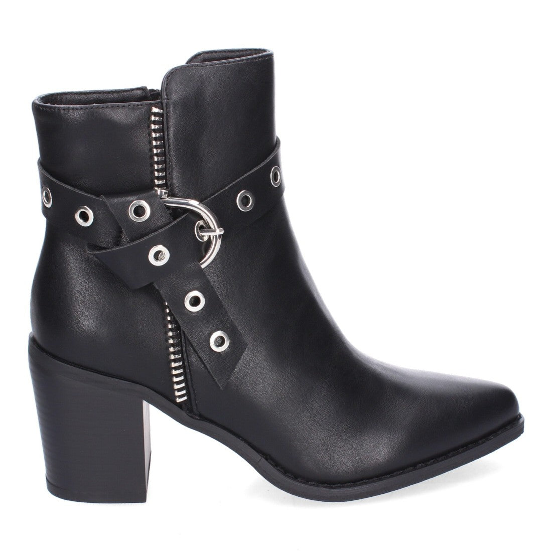 Botines de tacón de mujer