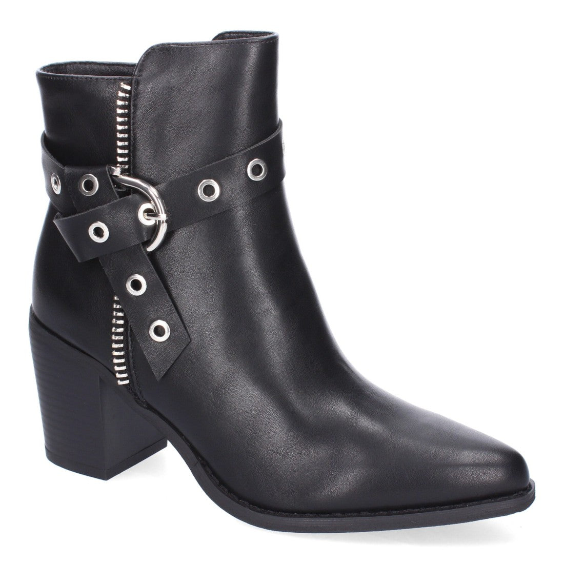 Botines de tacón de mujer