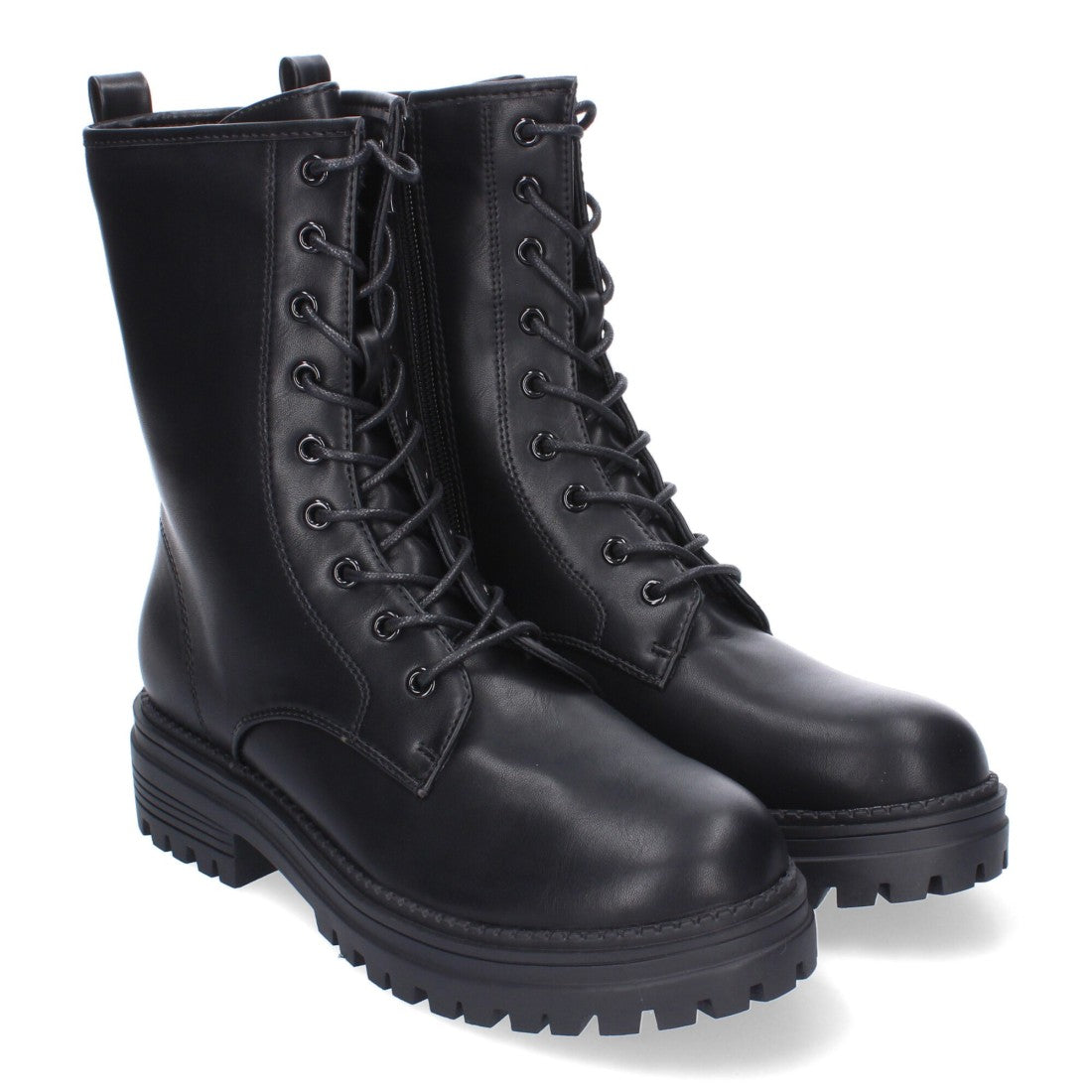 Botas de mujer estilo militar con cordones