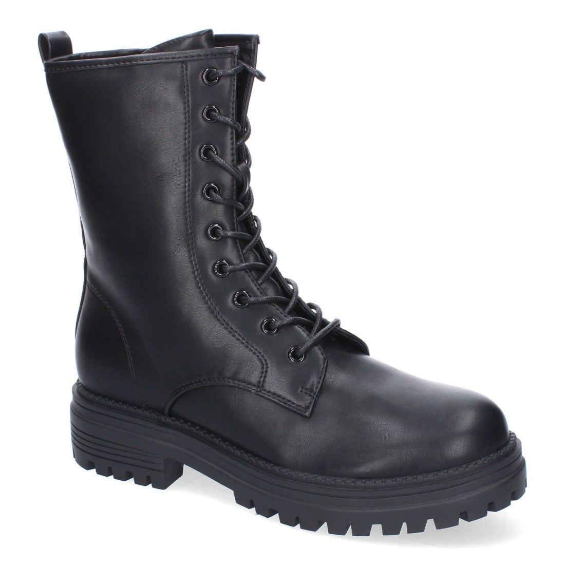 Botas de mujer estilo militar con cordones