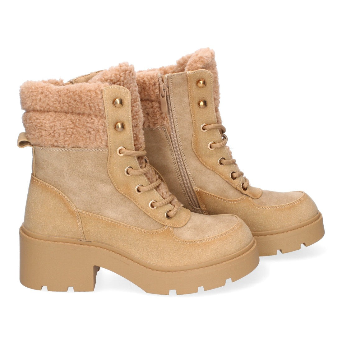 Botines de tacón de mujer