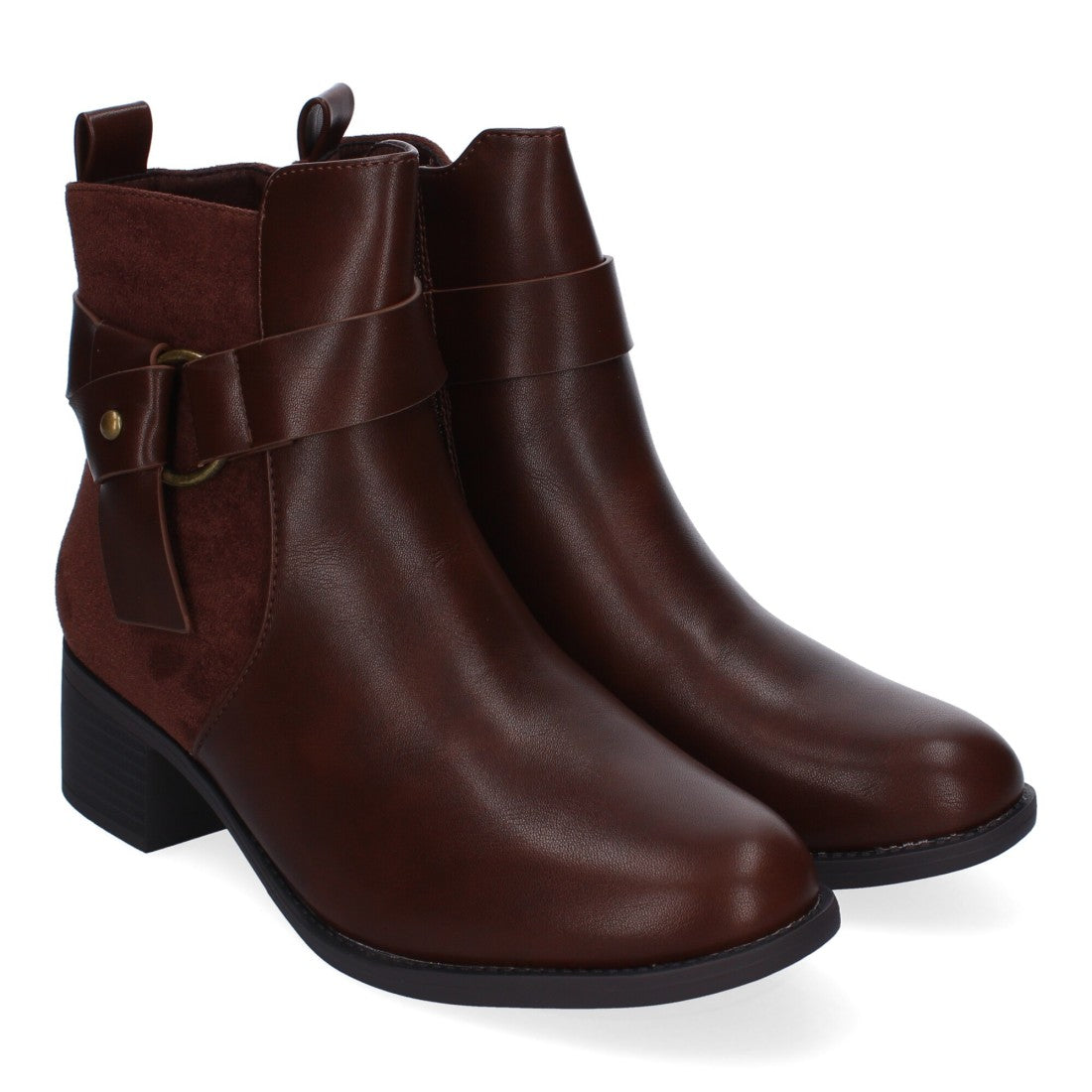 Botines de tacón de mujer
