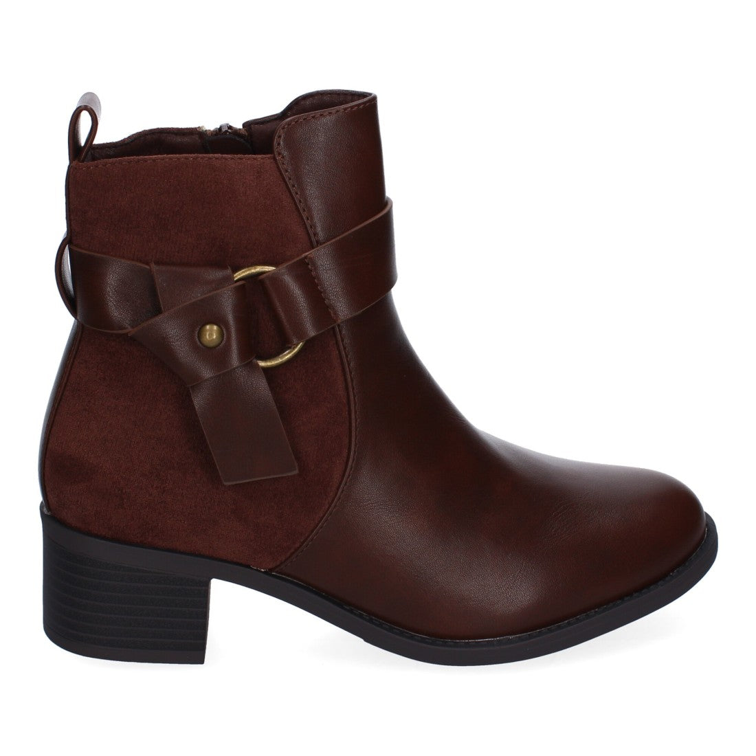 Botines de tacón de mujer
