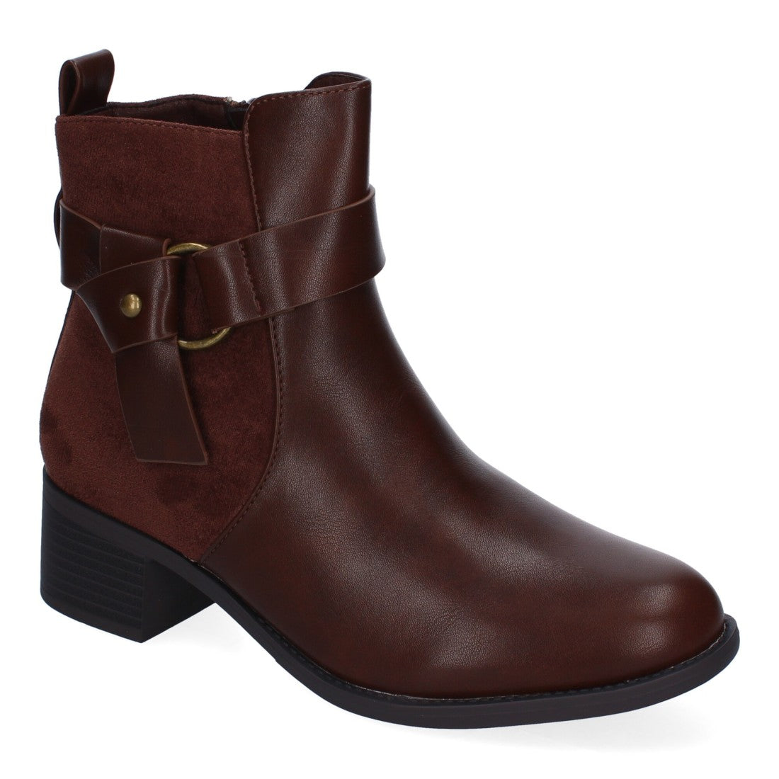 Botines de tacón de mujer