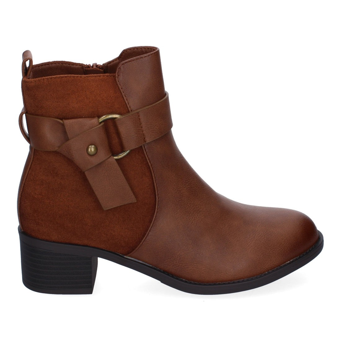 Botines de tacón de mujer