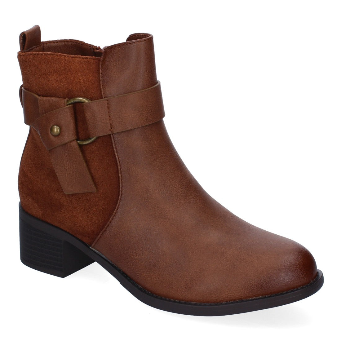 Botines de tacón de mujer
