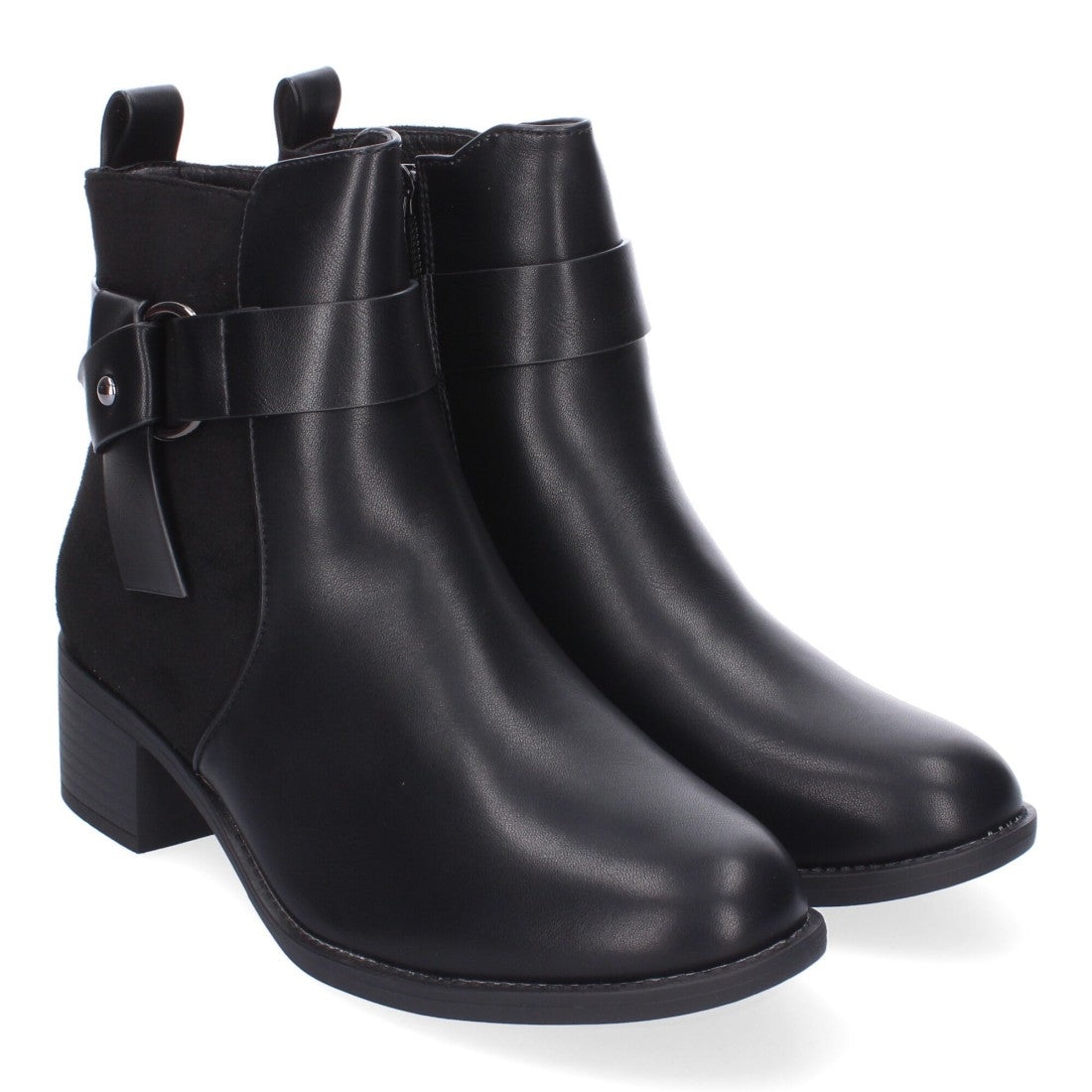 Botines de tacón de mujer