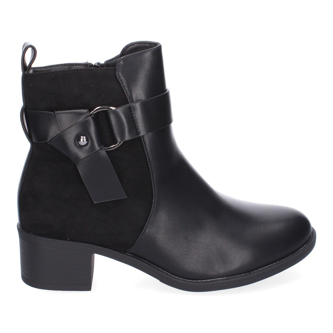Botines de tacón de mujer