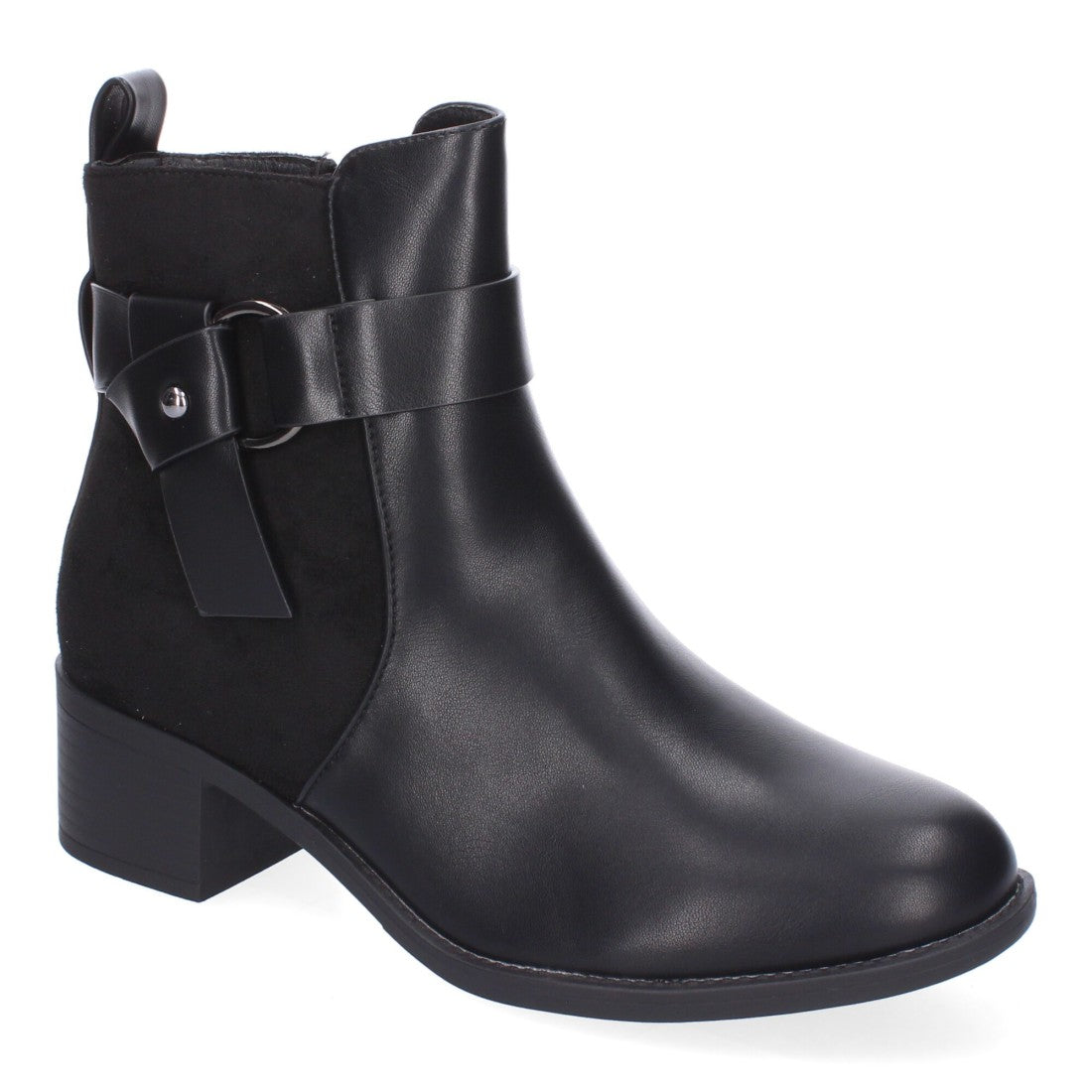 Botines de tacón de mujer