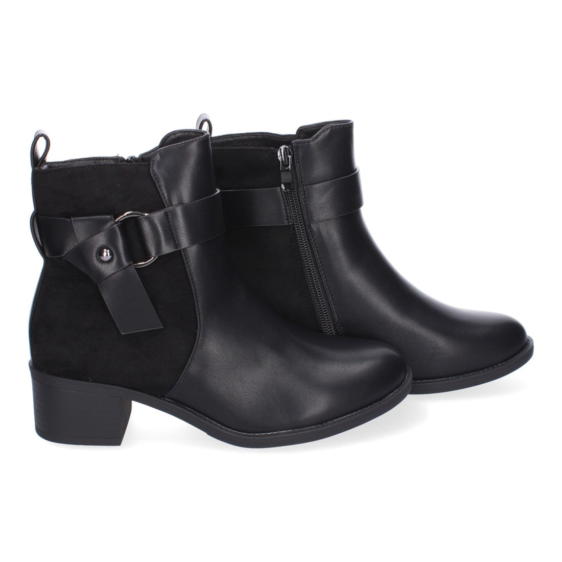Botines de tacón de mujer