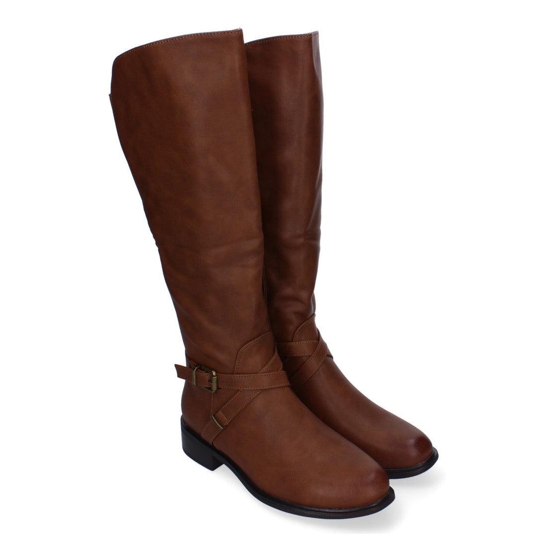 Botas de mujer con detalle de hebilla