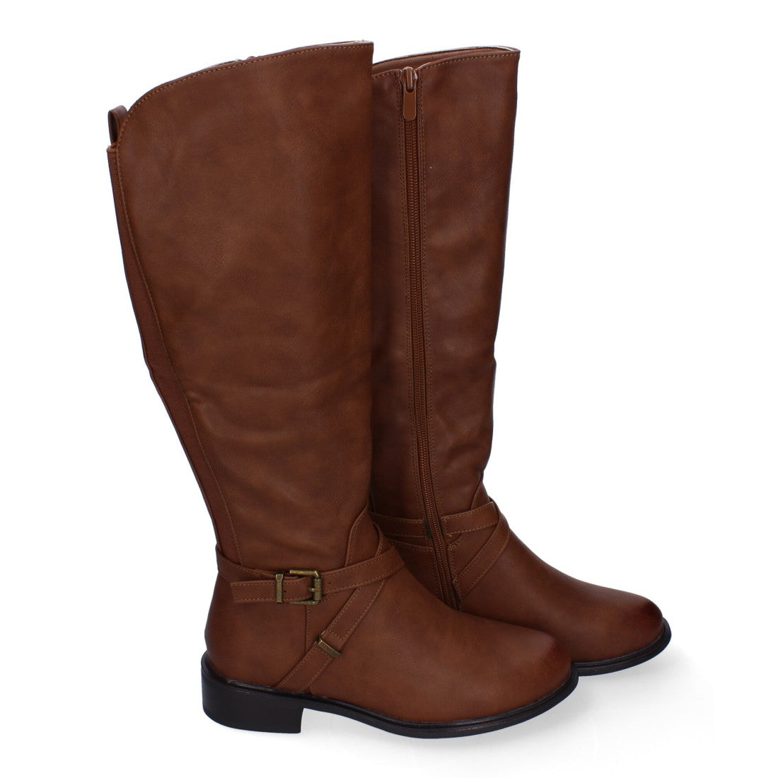 Botas de mujer con detalle de hebilla