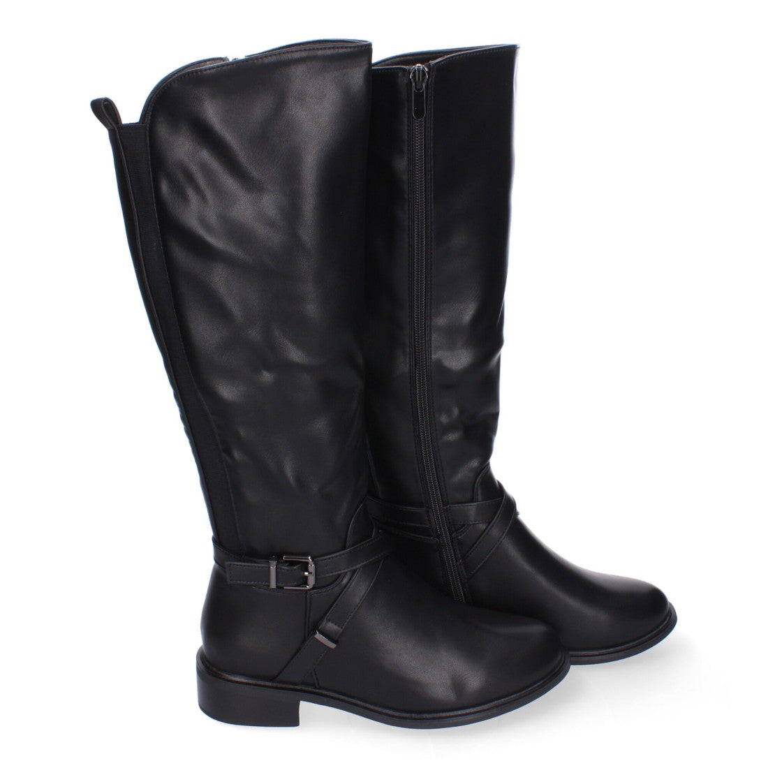 Botas de mujer con detalle de hebilla