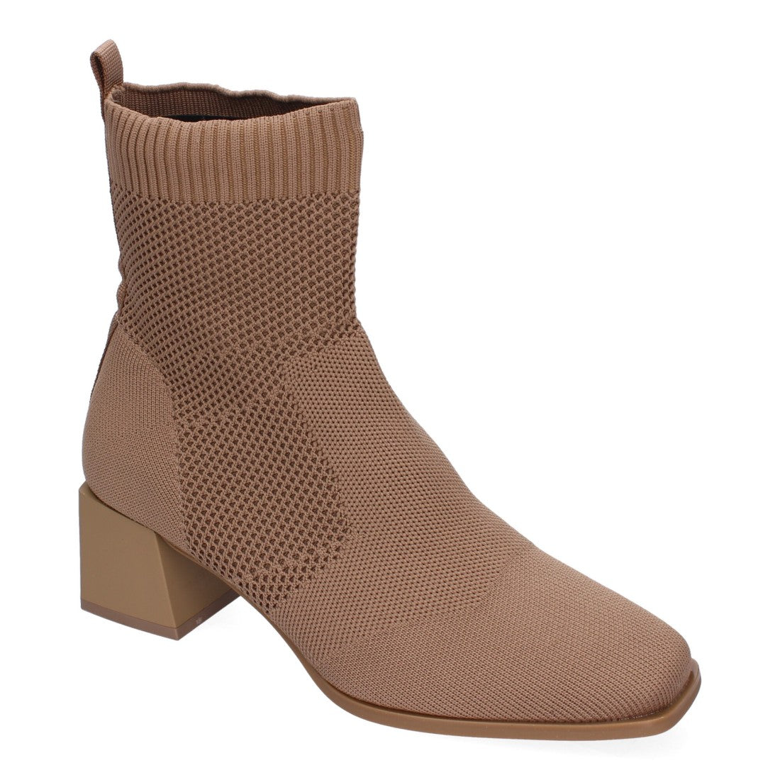 Botín de tacón de mujer - Kaki (Ref. A9627)