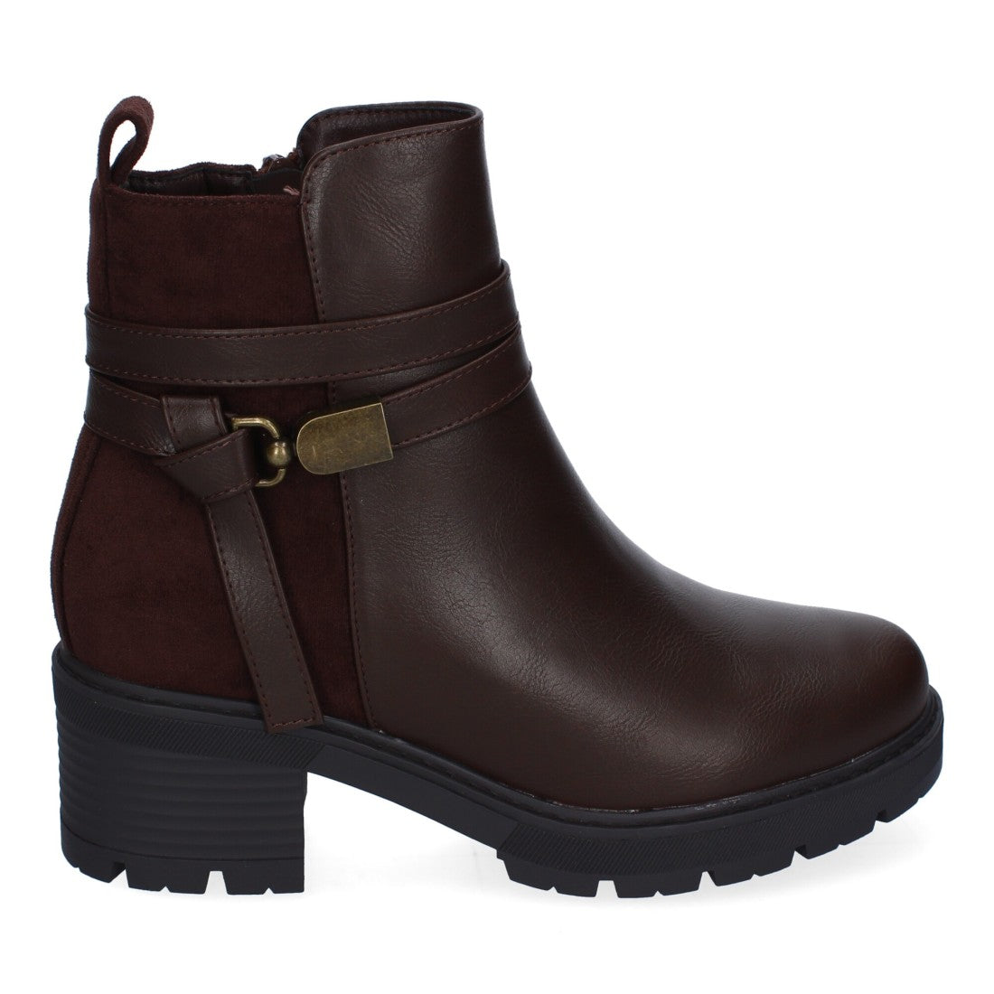 Botines de tacón de mujer