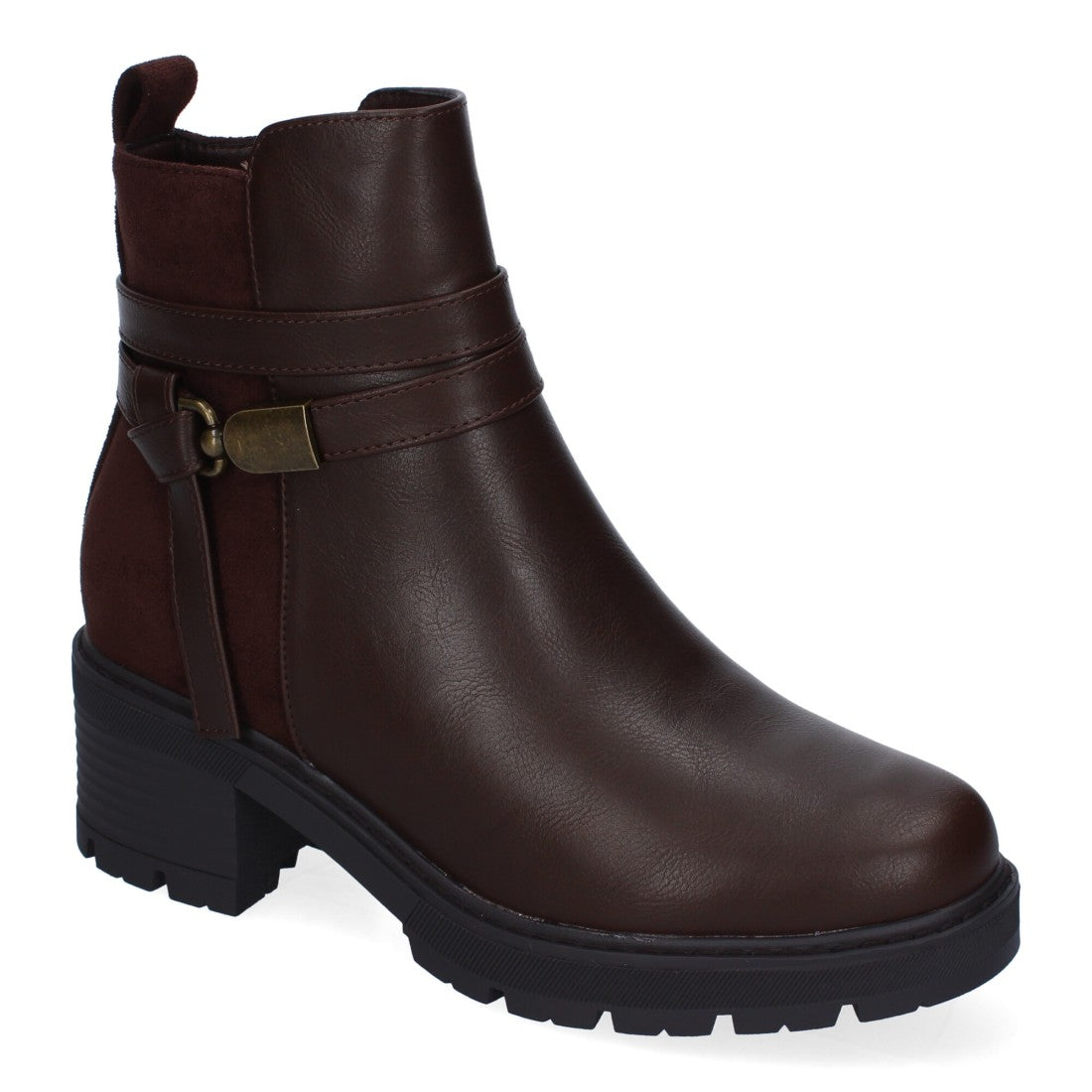 Botines de tacón de mujer