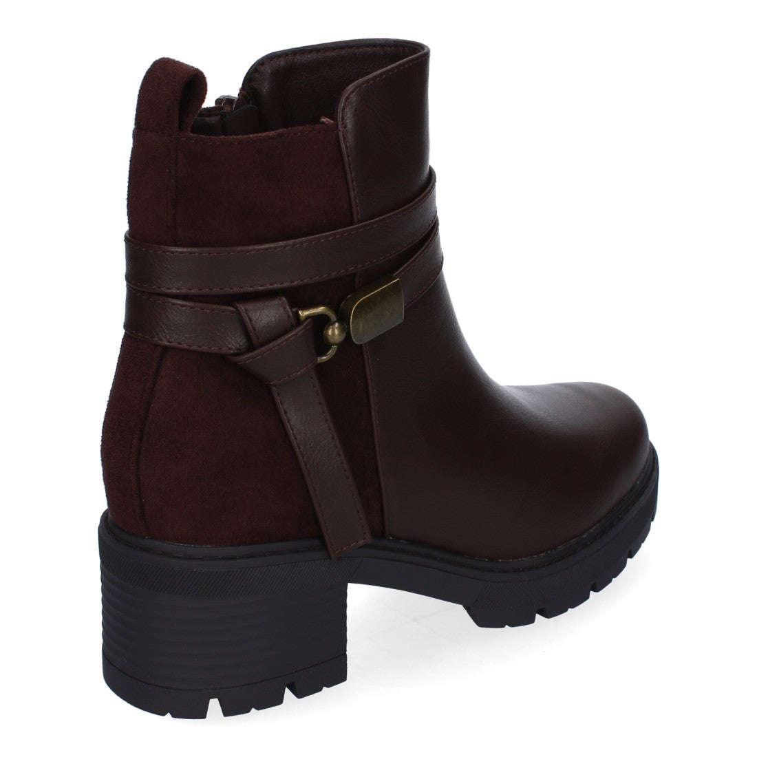 Botines de tacón de mujer