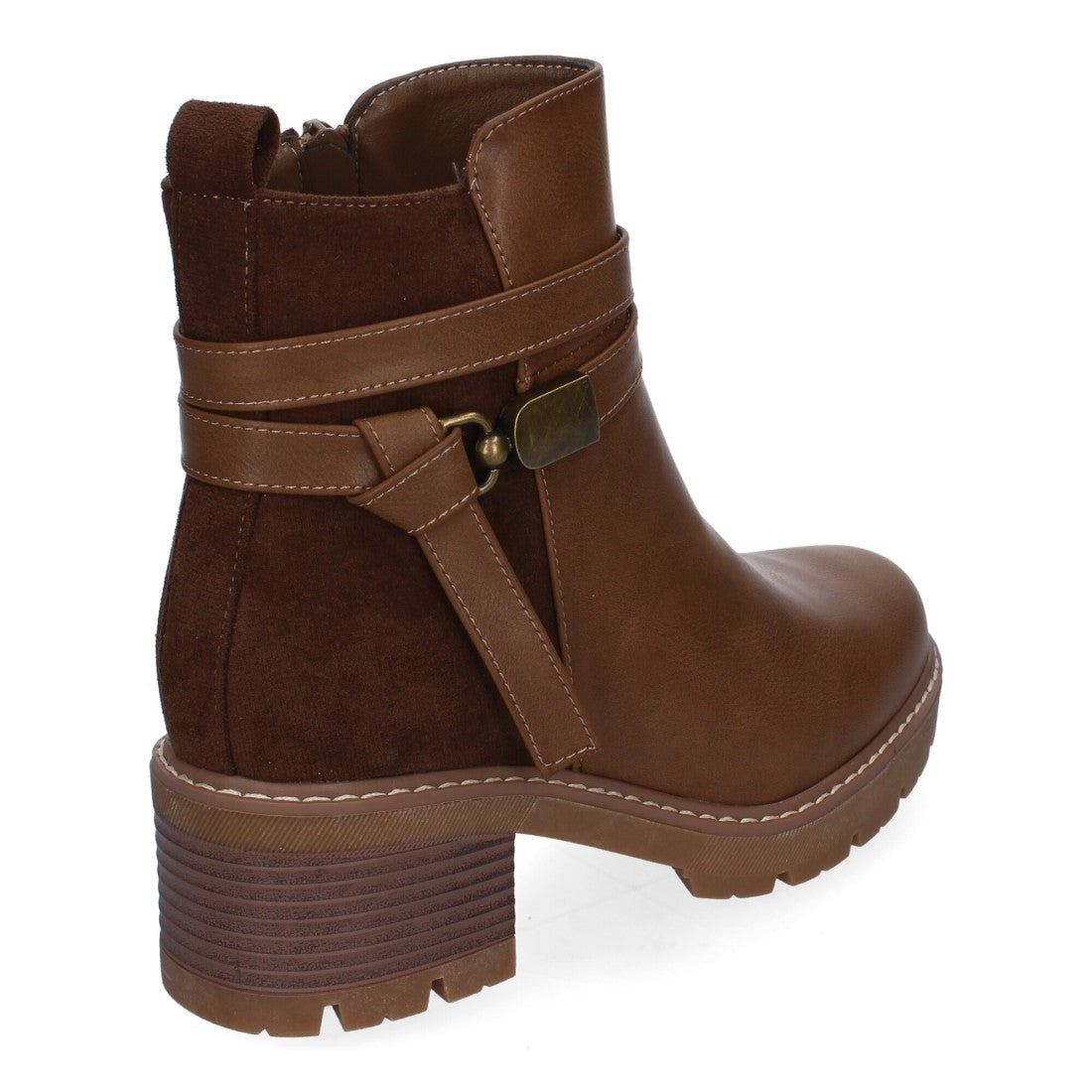 Botines de tacón de mujer